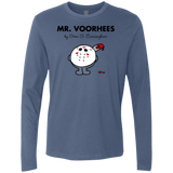 T-Shirts Indigo / Small Mr Voorhees Men's Premium Long Sleeve
