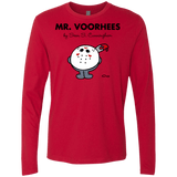 T-Shirts Red / Small Mr Voorhees Men's Premium Long Sleeve