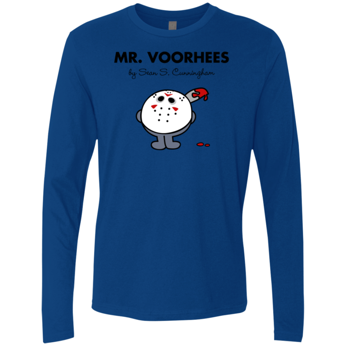T-Shirts Royal / Small Mr Voorhees Men's Premium Long Sleeve