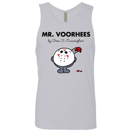 T-Shirts Heather Grey / Small Mr Voorhees Men's Premium Tank Top