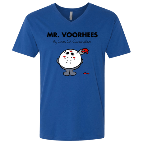 T-Shirts Royal / X-Small Mr Voorhees Men's Premium V-Neck