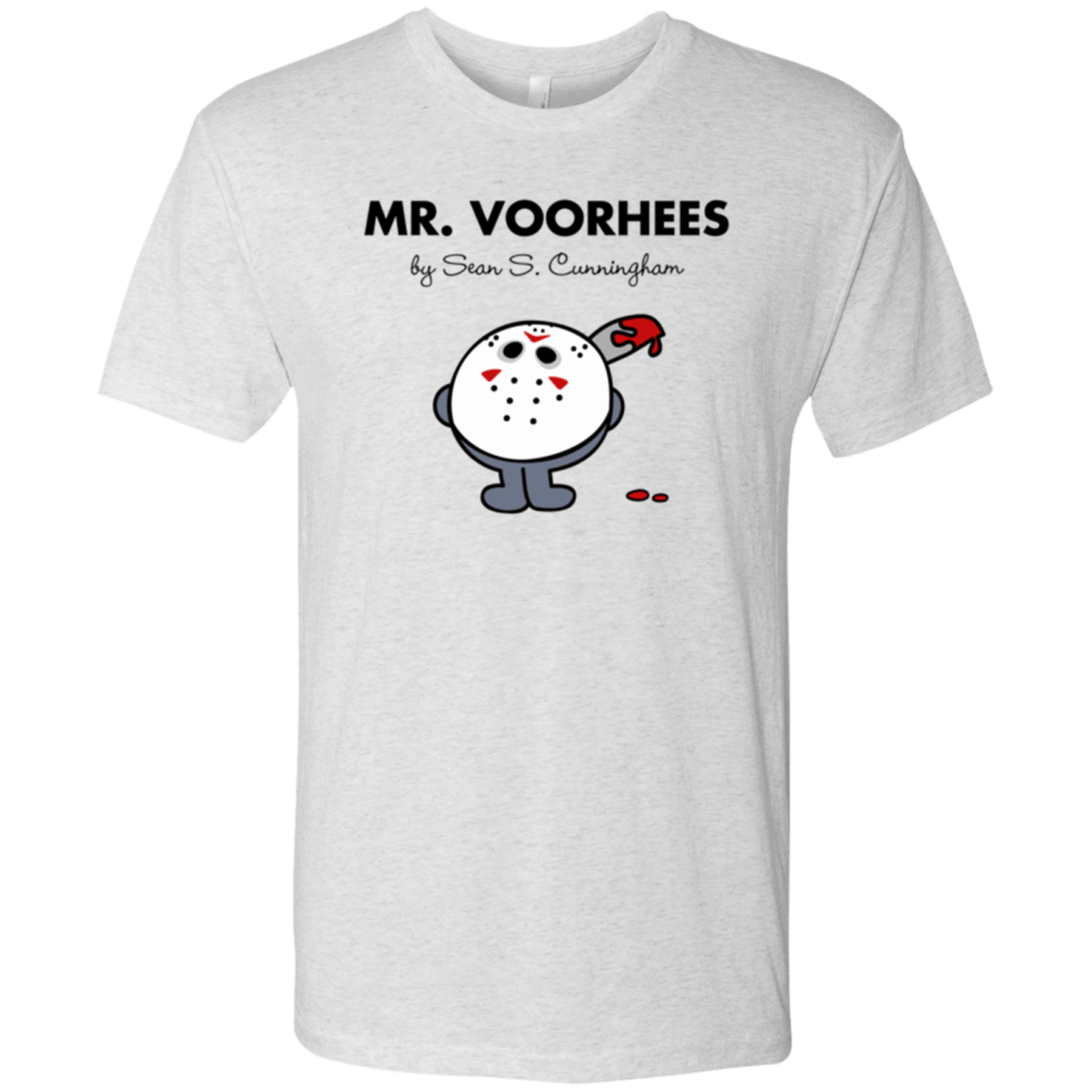 T-Shirts Heather White / Small Mr Voorhees Men's Triblend T-Shirt