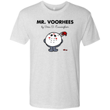 T-Shirts Heather White / Small Mr Voorhees Men's Triblend T-Shirt