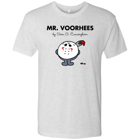 T-Shirts Heather White / Small Mr Voorhees Men's Triblend T-Shirt