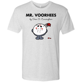 T-Shirts Heather White / Small Mr Voorhees Men's Triblend T-Shirt