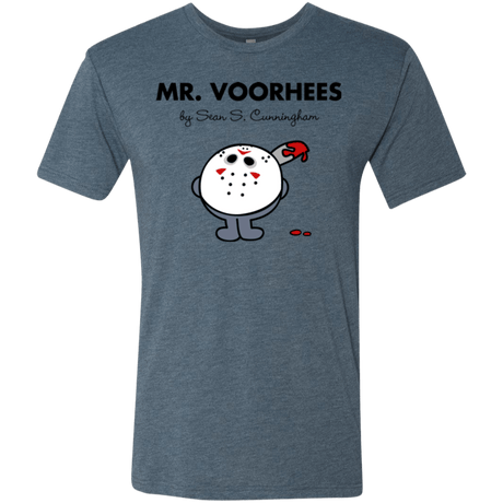 T-Shirts Indigo / Small Mr Voorhees Men's Triblend T-Shirt