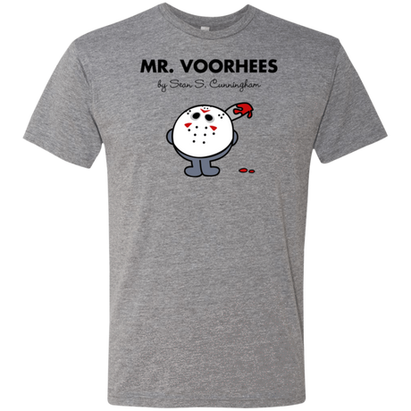 T-Shirts Premium Heather / Small Mr Voorhees Men's Triblend T-Shirt