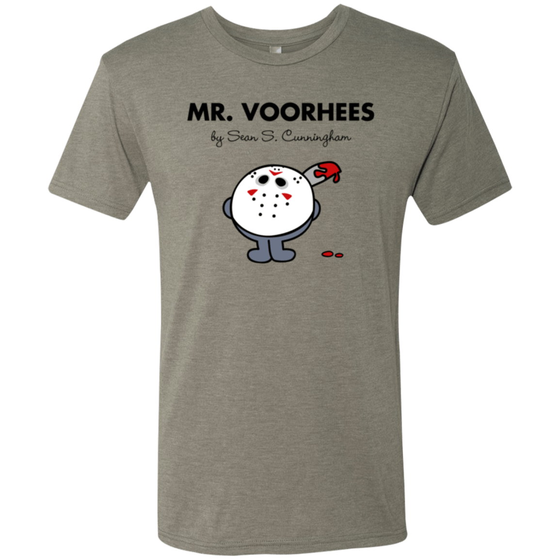 T-Shirts Venetian Grey / Small Mr Voorhees Men's Triblend T-Shirt