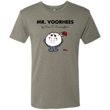 T-Shirts Venetian Grey / Small Mr Voorhees Men's Triblend T-Shirt