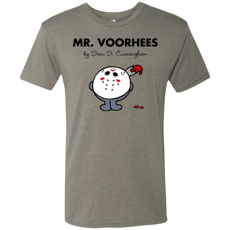 T-Shirts Venetian Grey / Small Mr Voorhees Men's Triblend T-Shirt