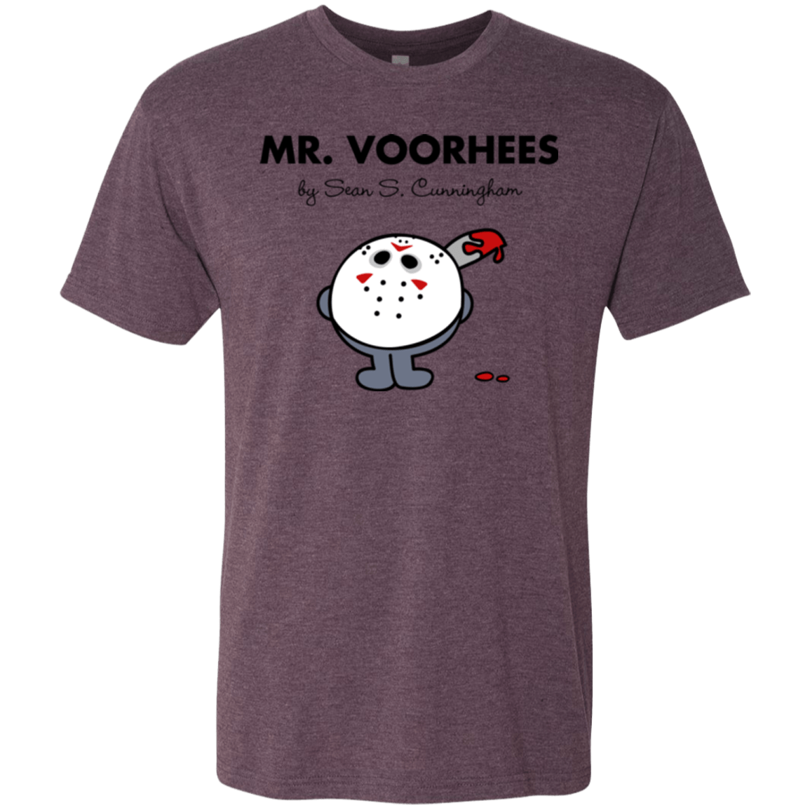 T-Shirts Vintage Purple / Small Mr Voorhees Men's Triblend T-Shirt