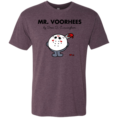 T-Shirts Vintage Purple / Small Mr Voorhees Men's Triblend T-Shirt