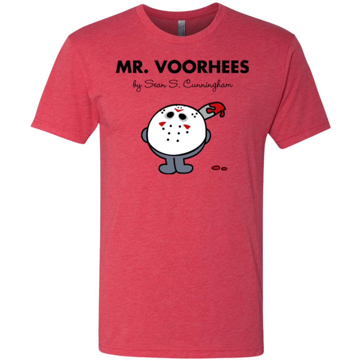 T-Shirts Vintage Red / Small Mr Voorhees Men's Triblend T-Shirt