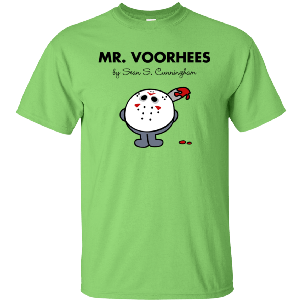 T-Shirts Lime / Small Mr Voorhees T-Shirt