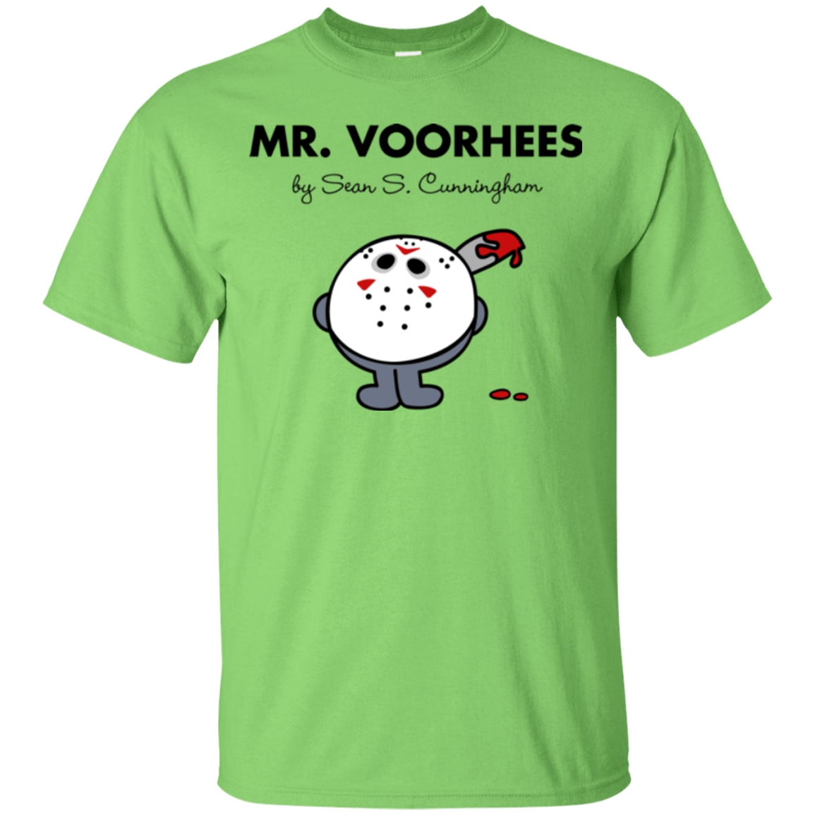 T-Shirts Lime / Small Mr Voorhees T-Shirt