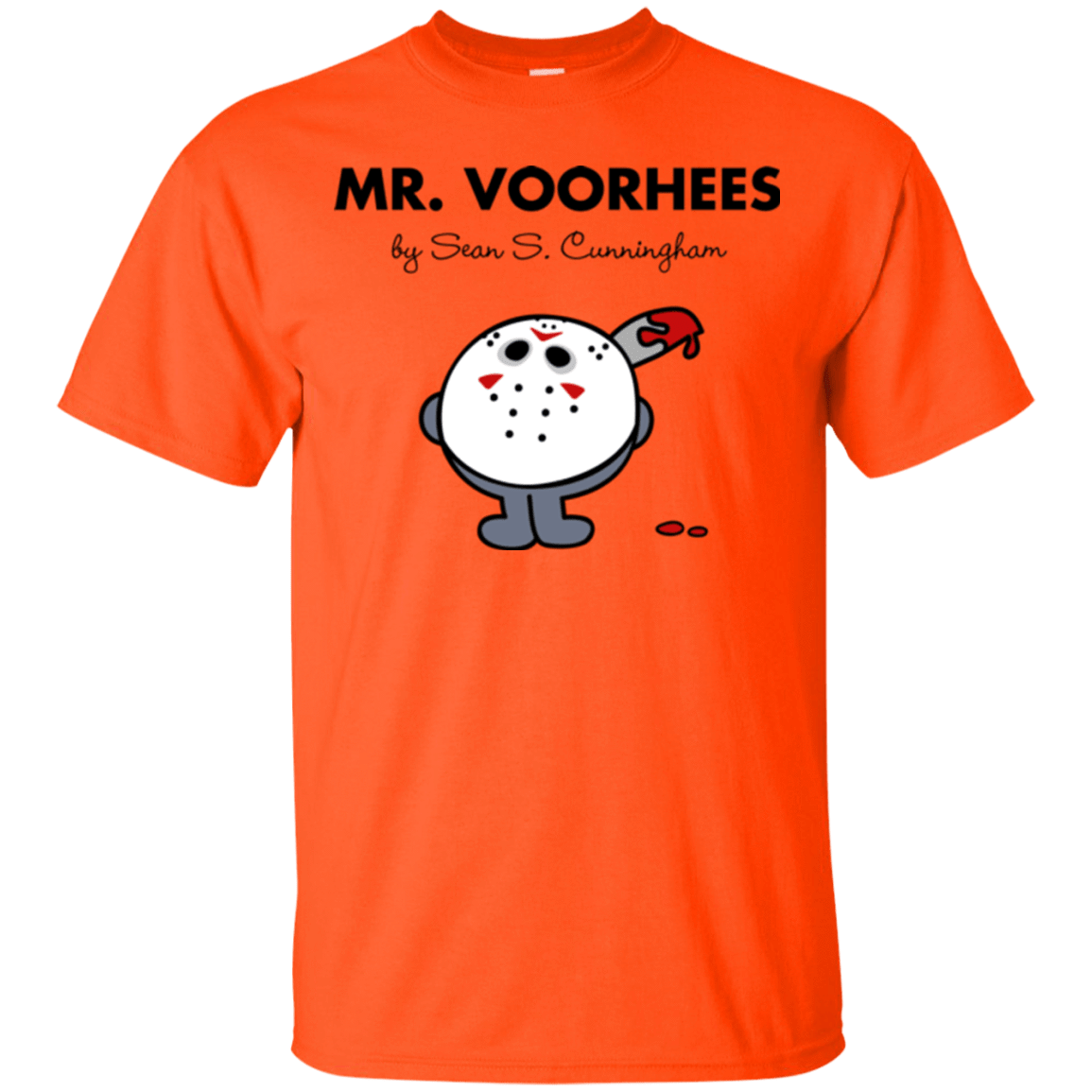 T-Shirts Orange / Small Mr Voorhees T-Shirt