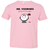 T-Shirts Pink / 2T Mr Voorhees Toddler Premium T-Shirt