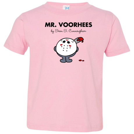 T-Shirts Pink / 2T Mr Voorhees Toddler Premium T-Shirt