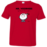 T-Shirts Red / 2T Mr Voorhees Toddler Premium T-Shirt