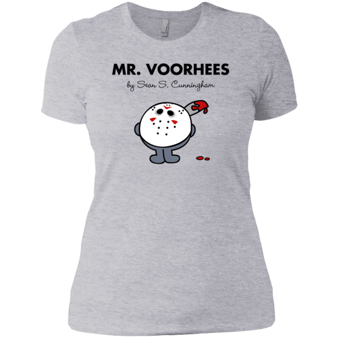 T-Shirts Heather Grey / X-Small Mr Voorhees Women's Premium T-Shirt