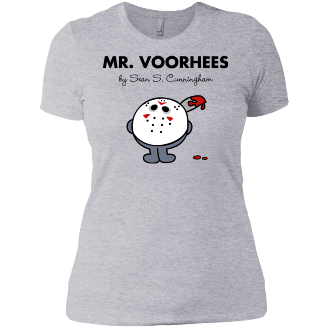 T-Shirts Heather Grey / X-Small Mr Voorhees Women's Premium T-Shirt
