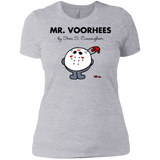 T-Shirts Heather Grey / X-Small Mr Voorhees Women's Premium T-Shirt