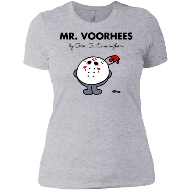 T-Shirts Heather Grey / X-Small Mr Voorhees Women's Premium T-Shirt