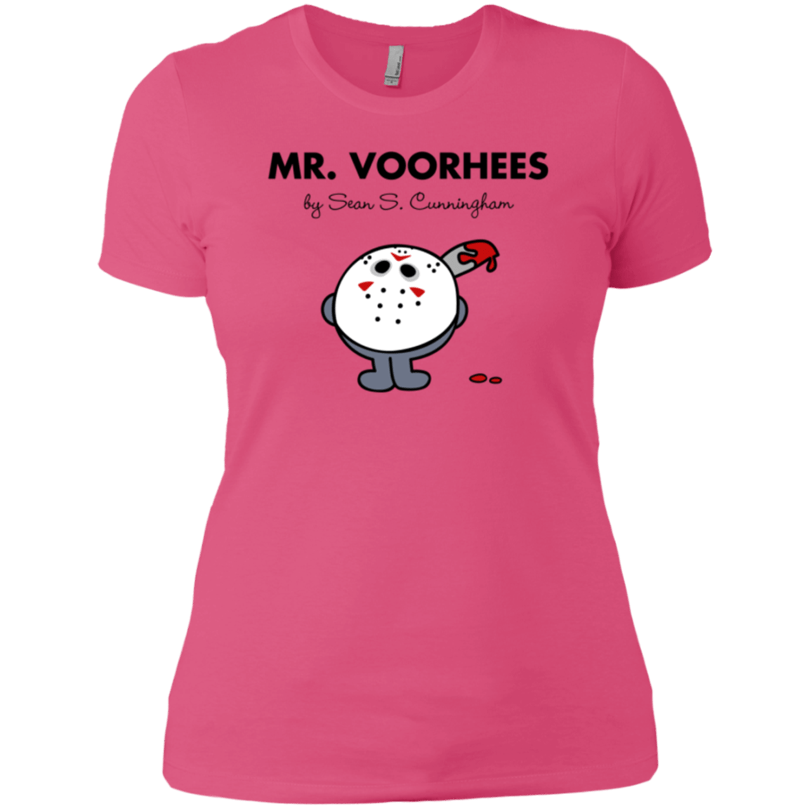 T-Shirts Hot Pink / X-Small Mr Voorhees Women's Premium T-Shirt