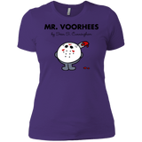 T-Shirts Purple / X-Small Mr Voorhees Women's Premium T-Shirt