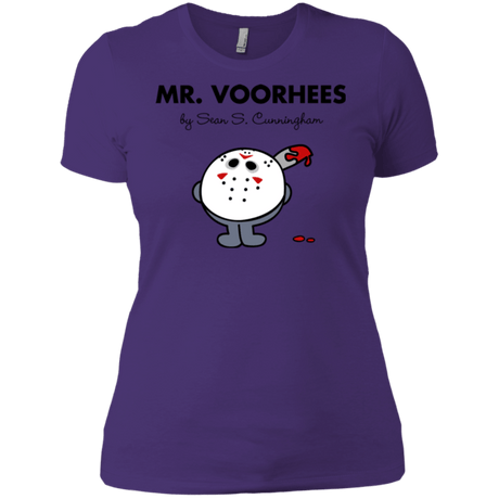 T-Shirts Purple / X-Small Mr Voorhees Women's Premium T-Shirt