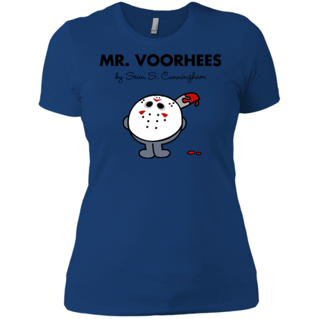 T-Shirts Royal / X-Small Mr Voorhees Women's Premium T-Shirt
