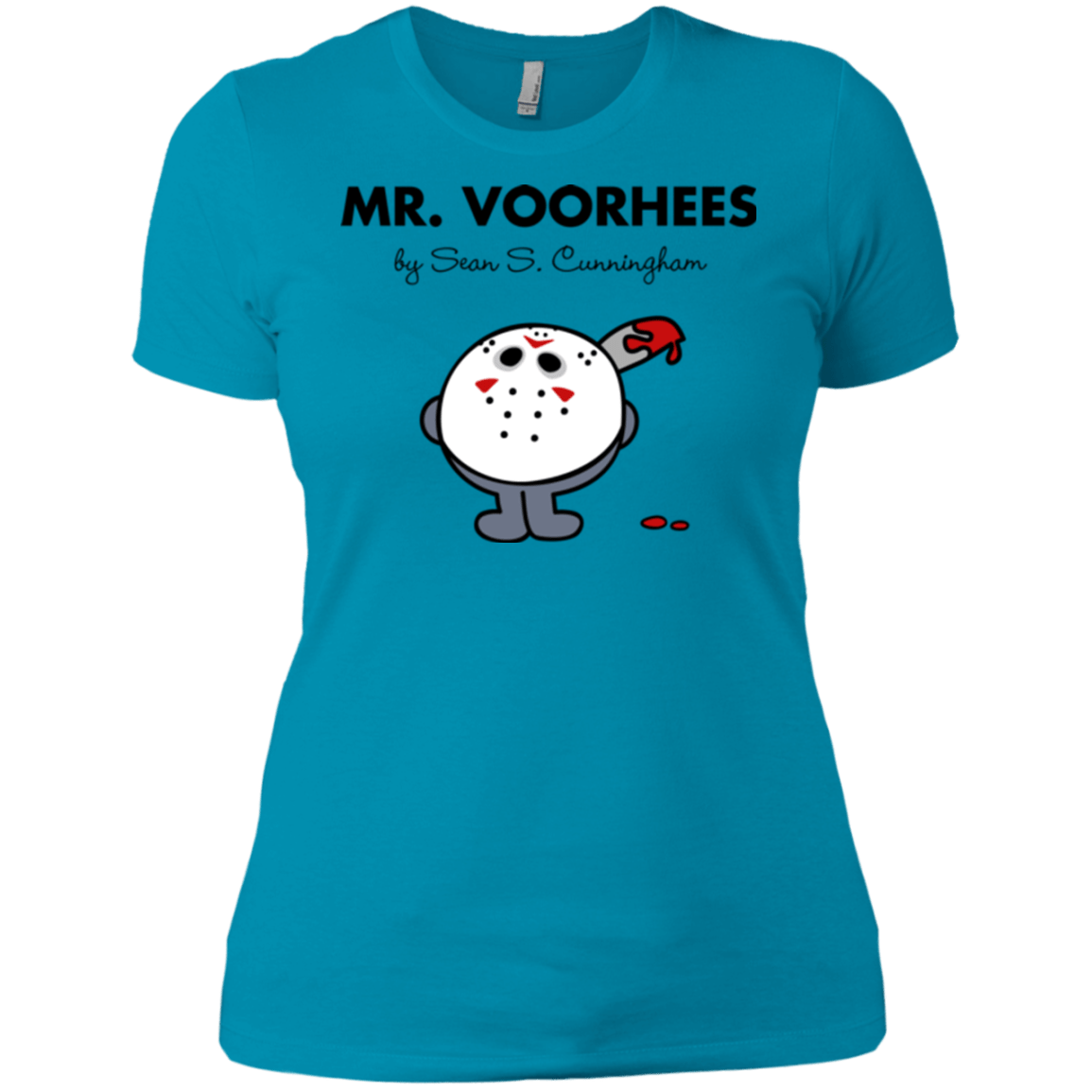 T-Shirts Turquoise / X-Small Mr Voorhees Women's Premium T-Shirt