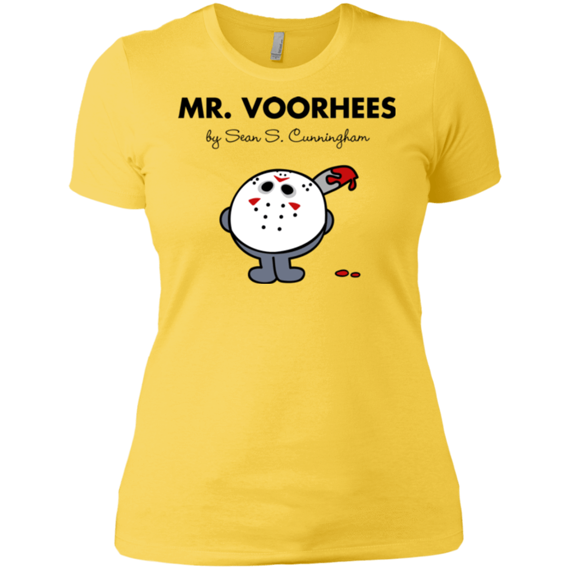 T-Shirts Vibrant Yellow / X-Small Mr Voorhees Women's Premium T-Shirt