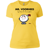 T-Shirts Vibrant Yellow / X-Small Mr Voorhees Women's Premium T-Shirt
