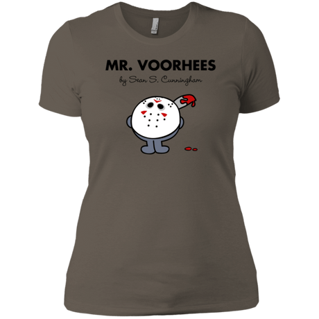 T-Shirts Warm Grey / X-Small Mr Voorhees Women's Premium T-Shirt