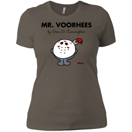 T-Shirts Warm Grey / X-Small Mr Voorhees Women's Premium T-Shirt