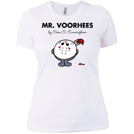 T-Shirts White / X-Small Mr Voorhees Women's Premium T-Shirt