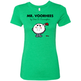 T-Shirts Envy / Small Mr Voorhees Women's Triblend T-Shirt