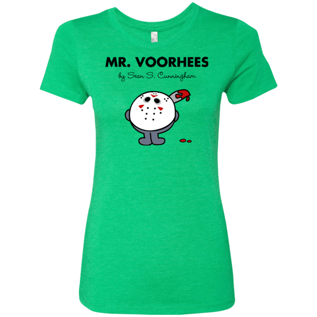 T-Shirts Envy / Small Mr Voorhees Women's Triblend T-Shirt