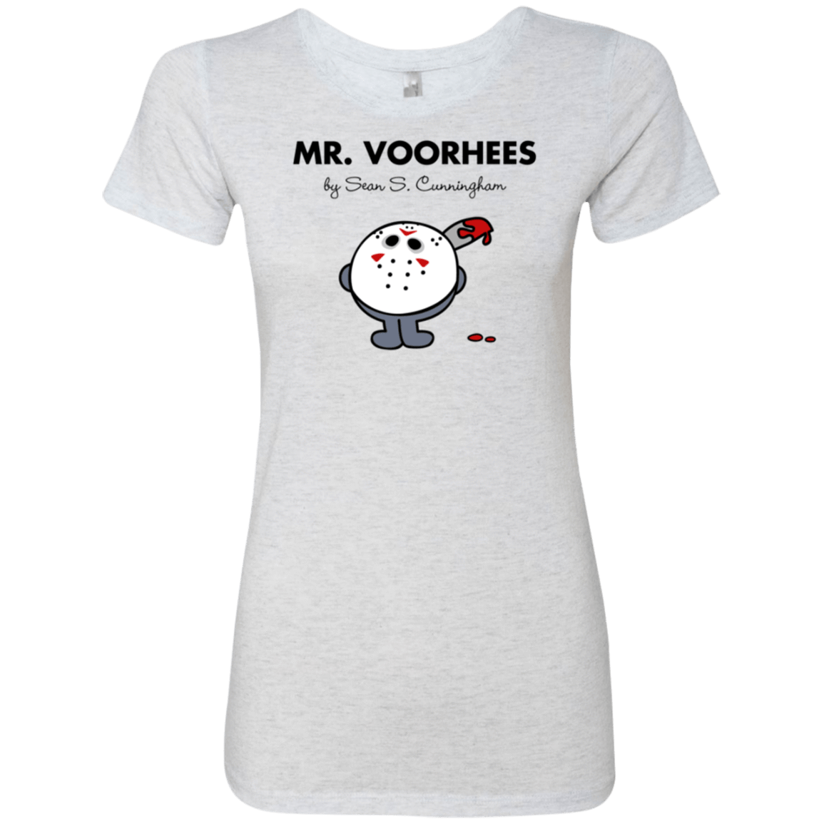 T-Shirts Heather White / Small Mr Voorhees Women's Triblend T-Shirt