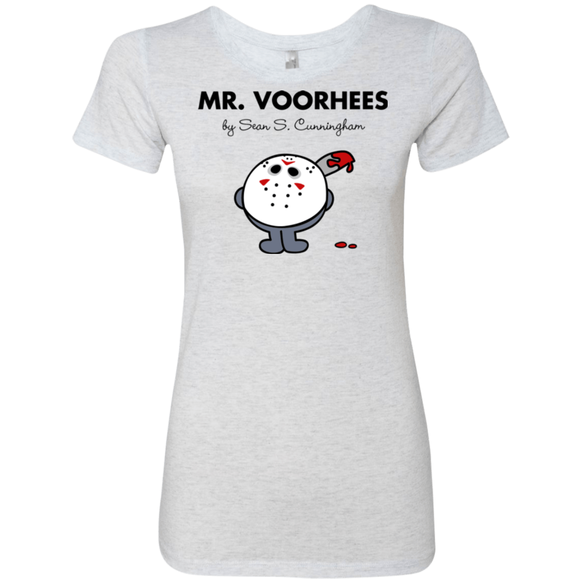 T-Shirts Heather White / Small Mr Voorhees Women's Triblend T-Shirt