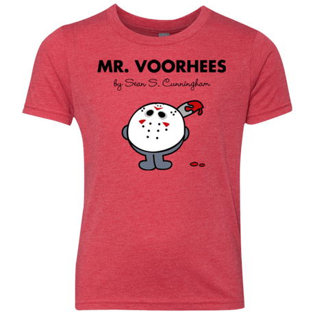 T-Shirts Vintage Red / YXS Mr Voorhees Youth Triblend T-Shirt