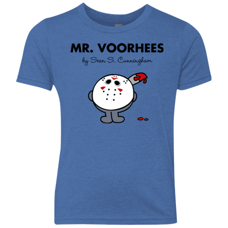T-Shirts Vintage Royal / YXS Mr Voorhees Youth Triblend T-Shirt