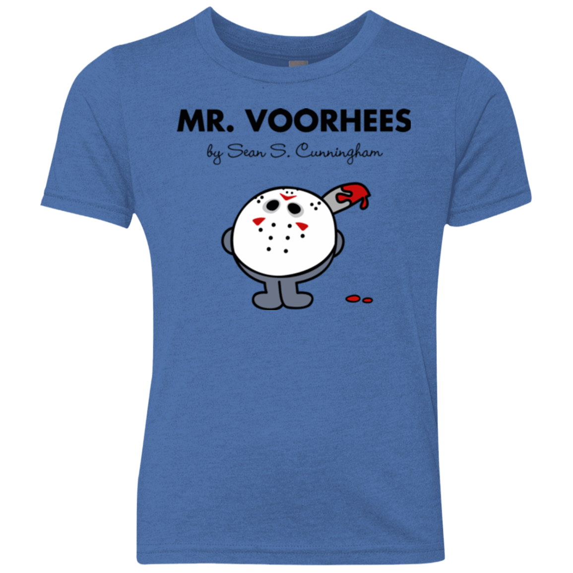 T-Shirts Vintage Royal / YXS Mr Voorhees Youth Triblend T-Shirt