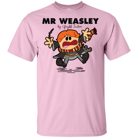 T-Shirts Light Pink / S Mr Weasley T-Shirt