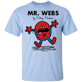 T-Shirts Light Blue / S Mr Webs T-Shirt