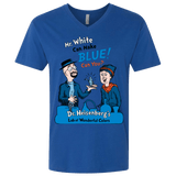 T-Shirts Royal / X-Small Mr White Men's Premium V-Neck