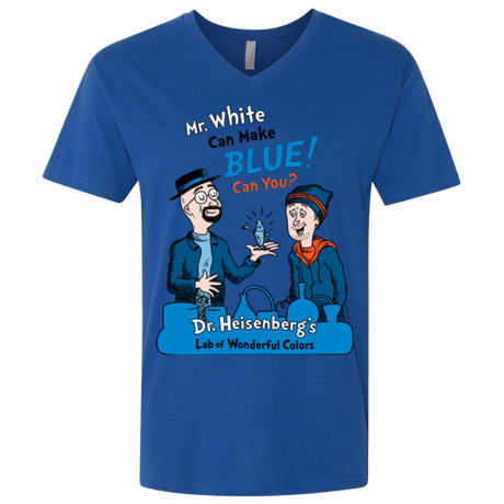 T-Shirts Royal / X-Small Mr White Men's Premium V-Neck