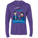 T-Shirts Mr White Triblend Long Sleeve Hoodie Tee