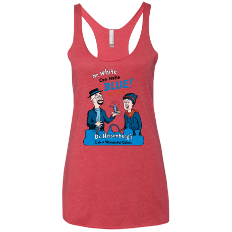 T-Shirts Vintage Red / X-Small Mr White Women's Triblend Racerback Tank